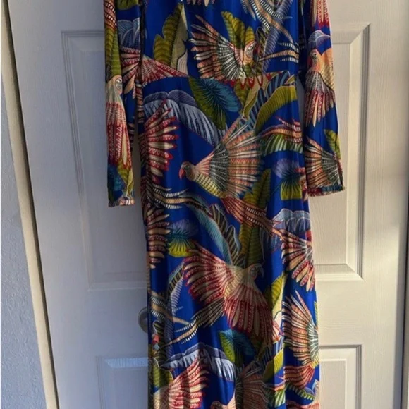 Farm Rio macaw dress new with tags size medium - Picture 8 of 12